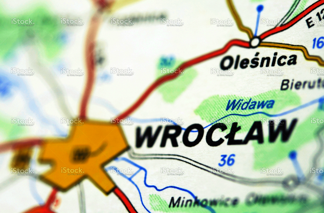 Wroclaw on a map stock photo 7112577 - iStock 2015-05-17 11-54-51