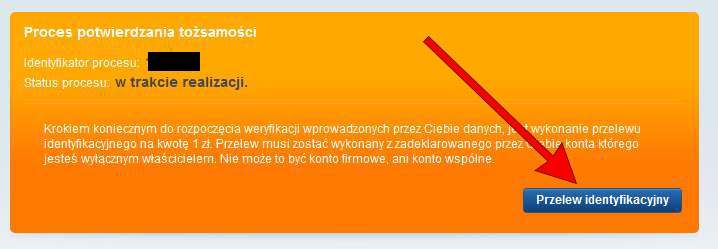 przelew weryfikacyjny BIK - nowy