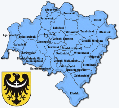 dolnoslaskie mapa
