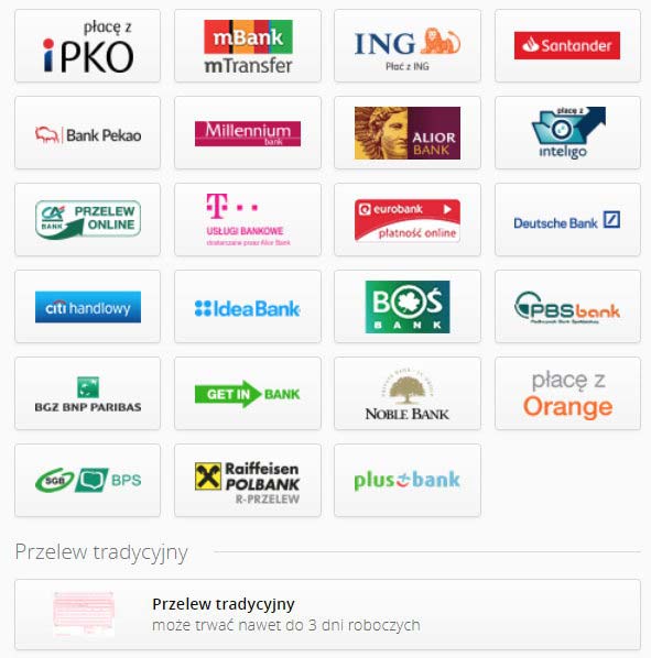 payu szybki przelew