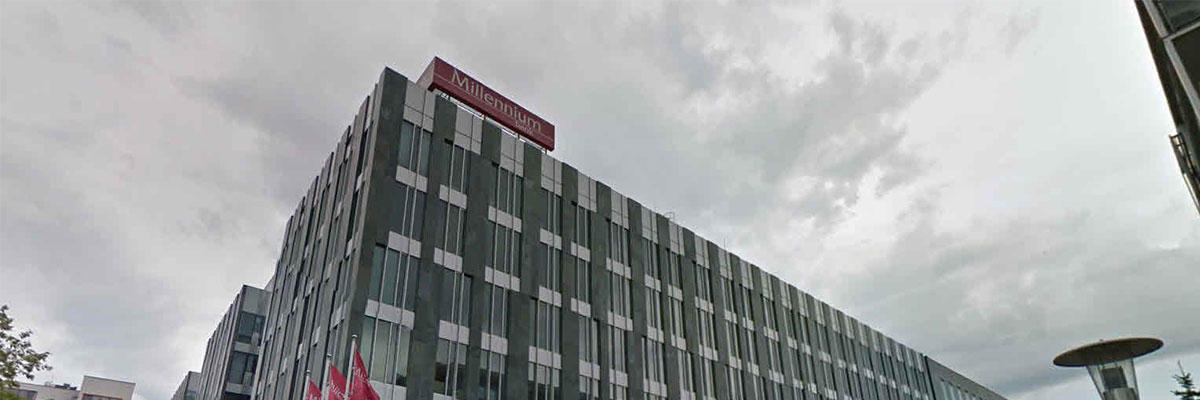 millenium bank banner