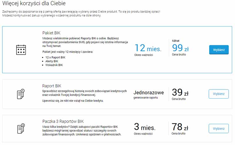 Gdzie pobrać darmowy raport BIK