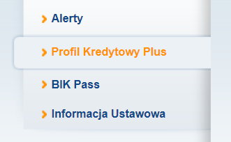 Raporty i Pakiety BIK - stara oferta